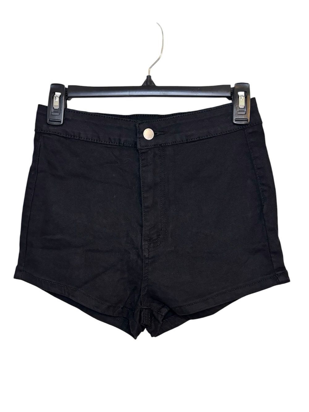 Black High-Rise Women's Shorts Size Small